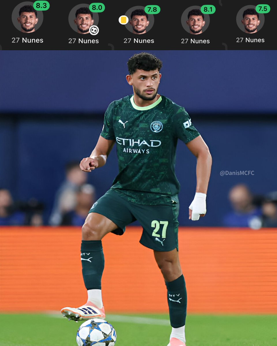 mcfc2_danis's tweet image. Matheus Nunes hasn’t had a single bad game this season at RB.