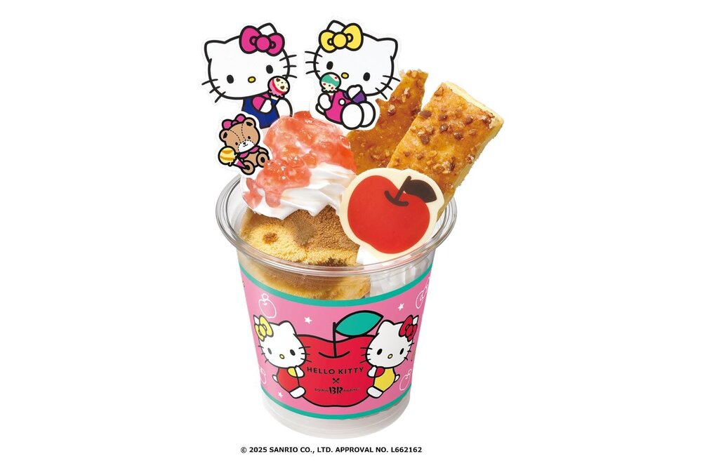 レア‼️キティパーラーパフェチャーム付きアイスクリームデザイン ボールペン レア‼️キティパーラーパフェチャーム付きアイスクリームデザイン