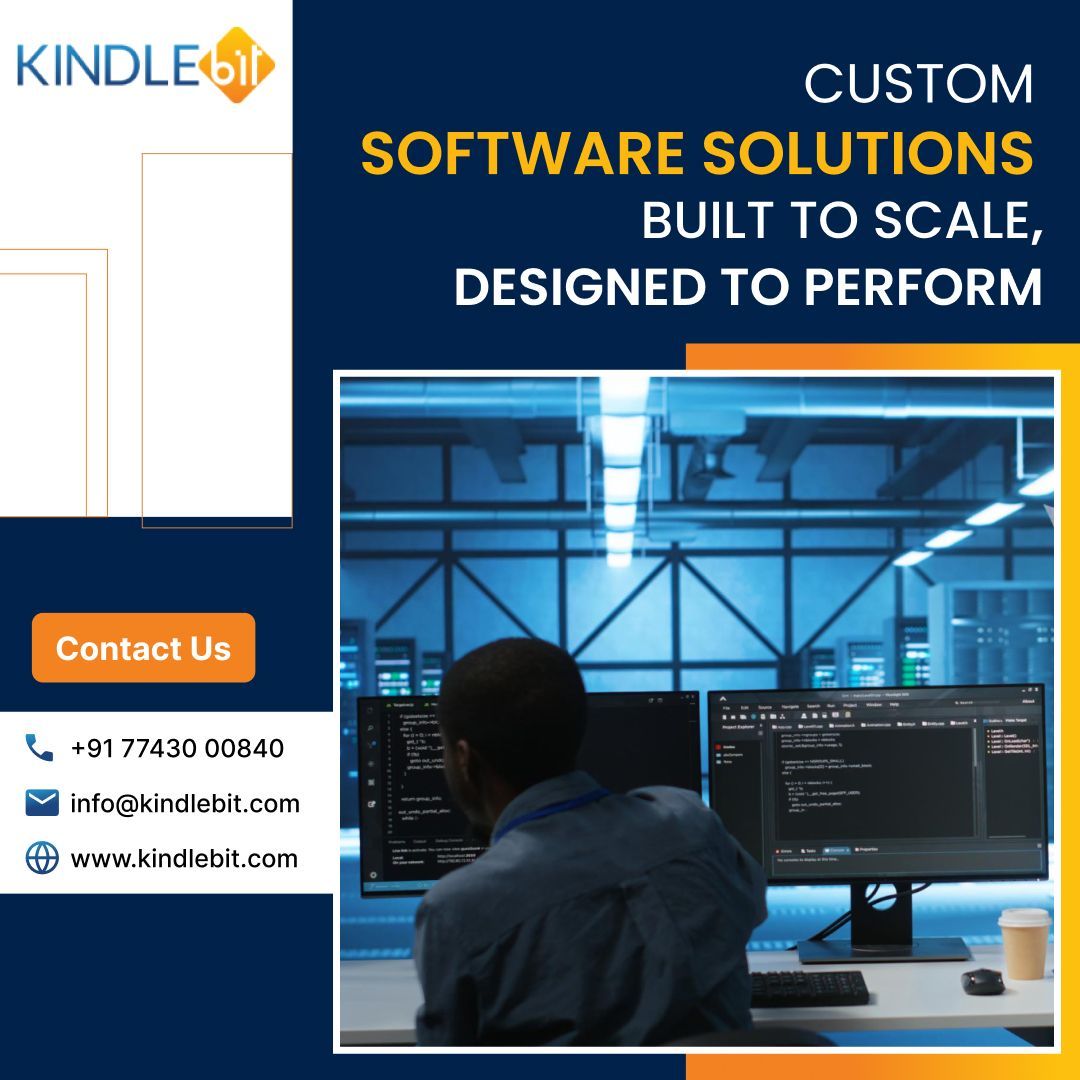 KindleBit's tweet image. Seeking top software development services to grow your business?
At Kindlebit Solutions, we build secure, scalable & user-friendly custom software. 
Let’s connect now!
#KindlebitSolutions #SoftwareDevelopmentService #CustomSoftware