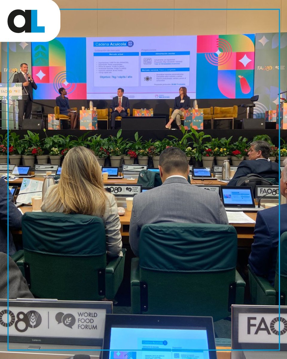 AltraLegal's tweet photo. 📅 Altra Legal presente en el World Food Forum 2025

Nuestro abogado Esteban Acha tuvo una participación activa durante el evento, en el que presenciamos la presentación de dos iniciativas estratégicas presentadas por la delegación oficial del Paraguay.

#WorldFoodForum2025 https://t.co/6tVEWbHvdJ
