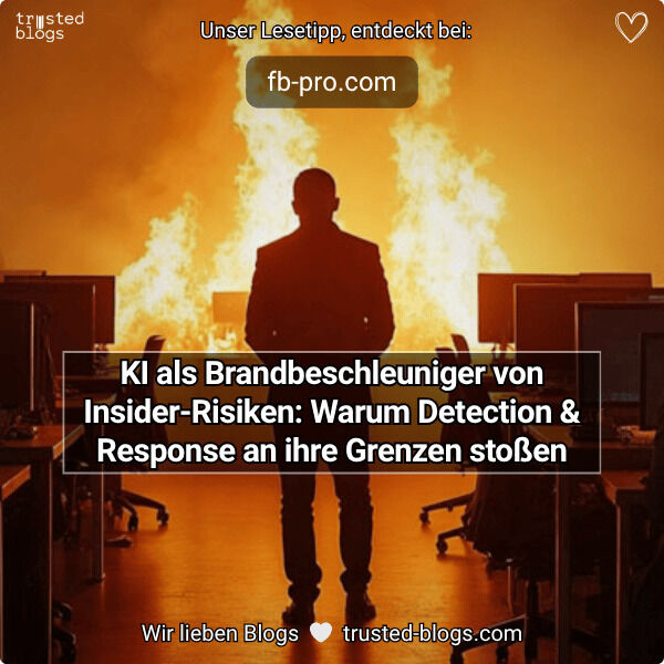 trustedblogs's tweet image. KI macht Insider-Risiken zur Cyber-Gefahr Nr. 1. Mitarbeiter sind oft das Einfallstor. Prävention und Systemhärtung sind wichtiger denn je. Im Blogartikel gibt es Tipps zum Schutz vor Insider-Bedrohungen.

👉 fb-pro.com/cybersecurity-…

#Cybersecurity #Systemhärtung