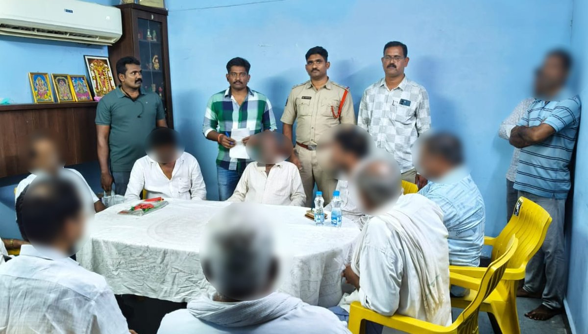 కంకిపాడు ఎస్‌ఐ సందీప్ గారు ఉయ్యూరు రూరల్ ఎస్‌ఐ సురేష్ గారు సిబ్బందితో కలిసి ఉప్పులూరు గ్రామంలో పేకాట స్థావరంపై దాడి చేసి 13 మందిని అదుపులోకి తీసుకున్నారు. వారి వద్ద నుండి ₹1,72,400/- నగదు,ఒక కారు, 10 సెల్‌ఫోన్లు స్వాధీనం చేసుకున్నారు. కేసు నమోదు చేసి దర్యాప్తు కొనసాగిస్తున్నారు.