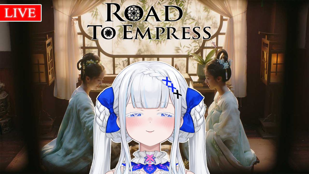 🔴 เกิดใหม่อีกครั้งก็มาอยู่ในวังหลังแล้วหรือนี่ | Road To Empress 

FRI 24 OCT 2025｜21:00 (GMT+7)

➡️ youtube.com/live/GkQAtWIE0…

#NirvanaARP #ItsNirTime #ARProject #VtuberTH #Vtuber