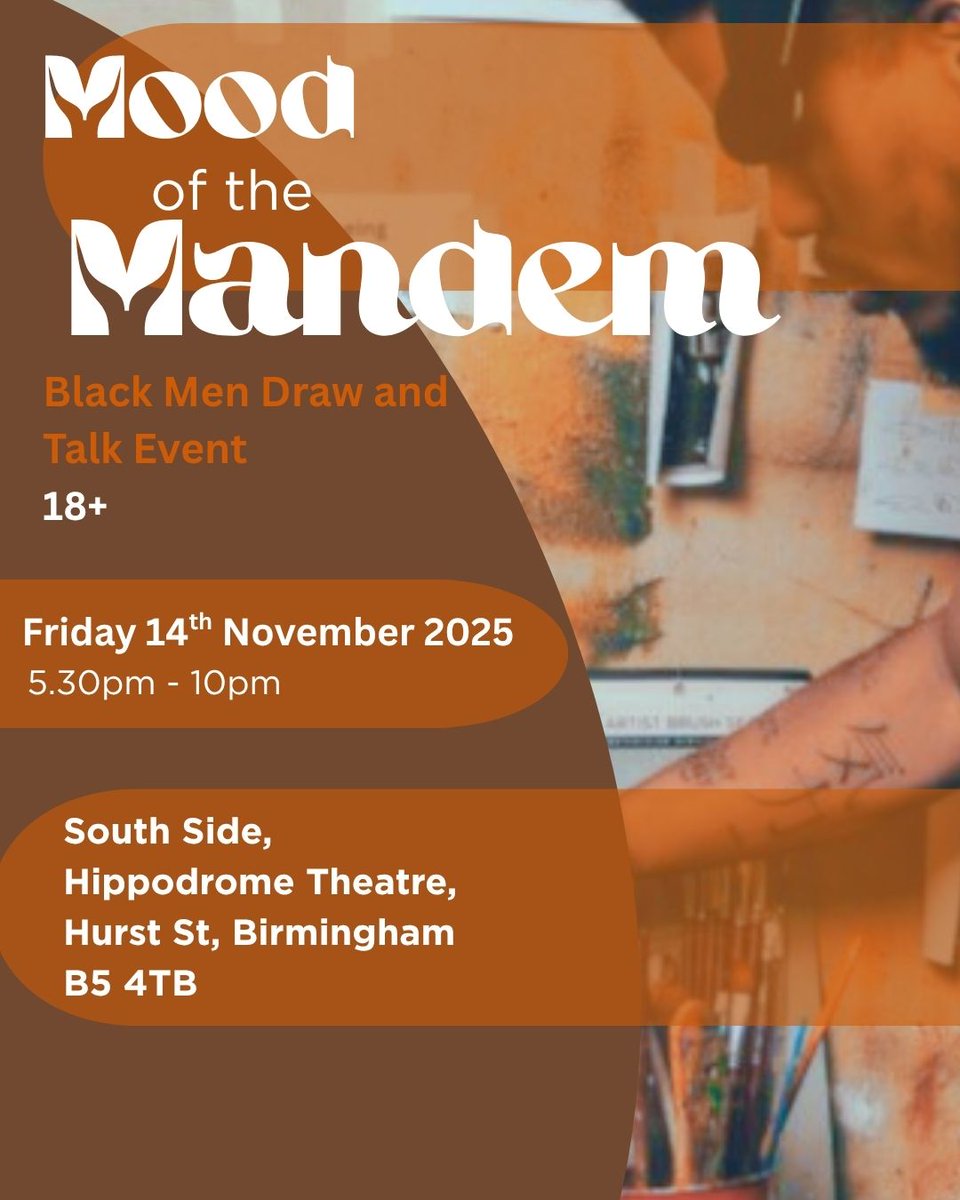 CatalystHubWM's tweet photo. Event: MOOD OF THE MANDEM
Get ready to vibe with the crew at MOOD OF THE MANDEM - it's gonna be a lit gathering of good vibes and good times!
https://t.co/v22HYHCnE6 https://t.co/3cdnQ1PGAj