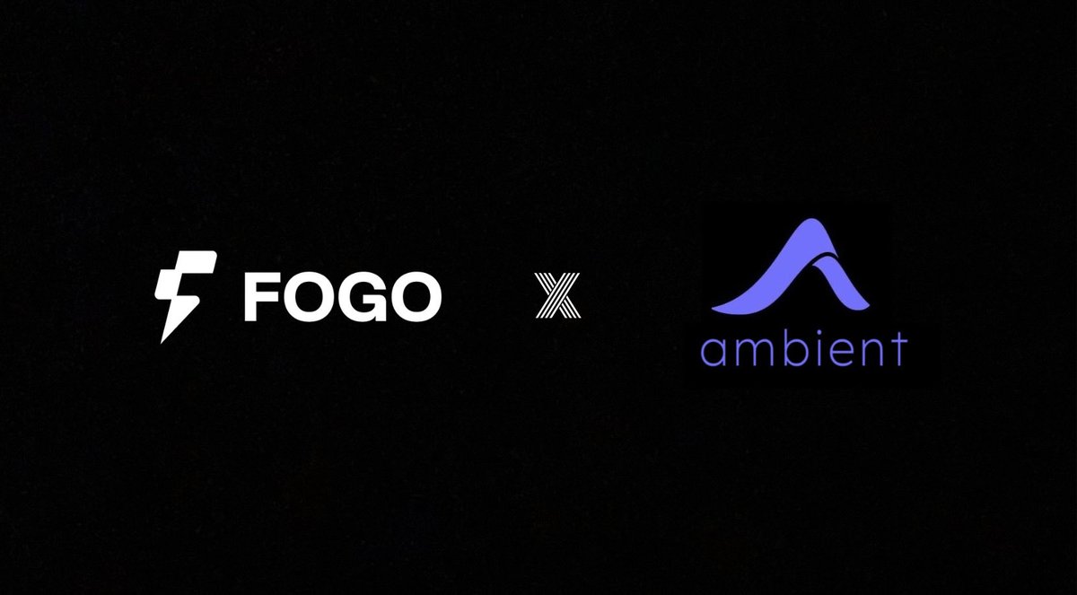 𝗚𝗳𝗼𝗴𝗼
𝗙𝗼𝗴𝗼 𝘅 𝗔𝗺𝗯𝗶𝗲𝗻𝘁
        (<a href="/fogo/">Fogo</a> X <a href="/ambient_finance/">ambient</a>)

   𝙍𝙚𝙖𝙡 𝙤𝙣 𝙘𝙝𝙖𝙞𝙣 𝙨𝙥𝙚𝙚𝙙

Fogo’s high performance Layer 1 lets Ambient execute trades in real time.
No delays. No lag. Every trade settles instantly fully on chain and transparent.

   𝙉𝙤