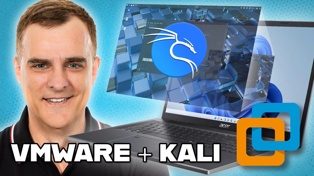 VMware Pro is FREE. Install Kali Linux on Windows 11 NOW

Watch on YouTube:
youtu.be/XzD8JIAOk2I