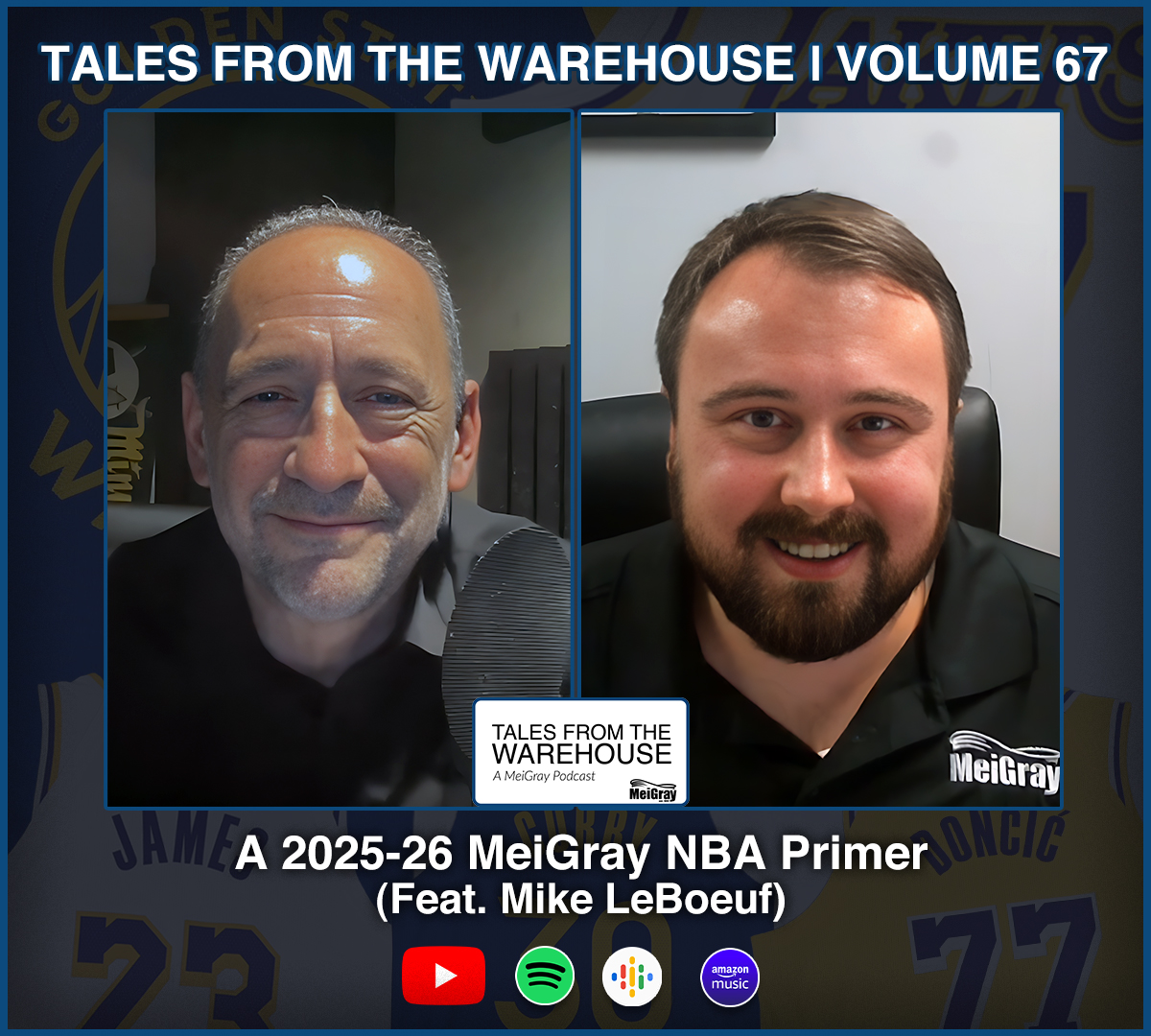 #TFTW V67 IS OUT NOW🚨

Host <a href="/scottlinn_/">scott linn</a> sits down with MeiGray's Mike LeBoeuf to discuss the current NBA season, the rise of underrated players, the path game-worn jerseys take from the court to collectors and how nostalgia and authenticity continue to shape today’s memorabilia