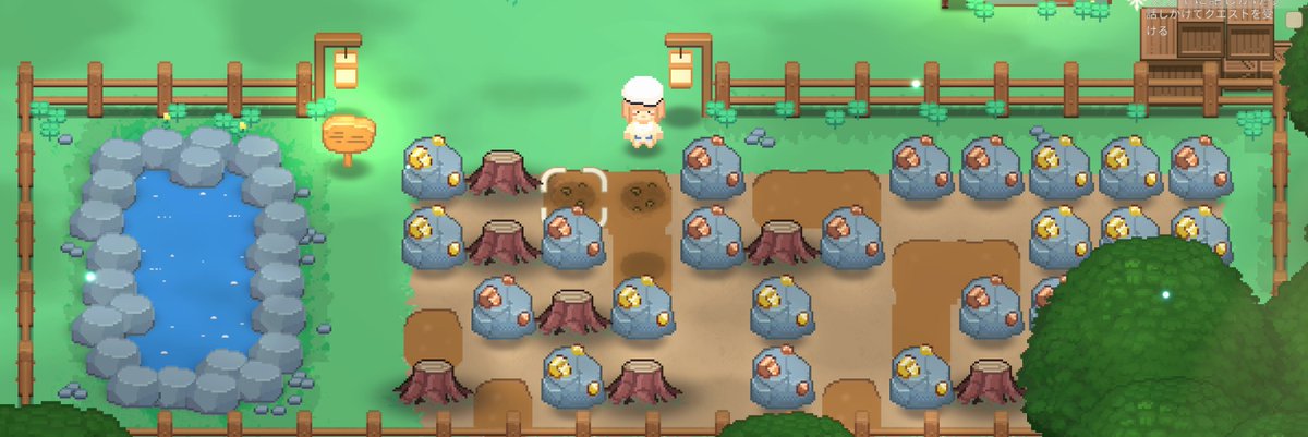 #ScreenshotSaturday #indiedev #astravillage 
#gamedev #pixelart #ドット絵 #steam #unity2d 
🎮pixel art farm sim「Astra Village」 
📷Steam Demo play is now available.    
store.steampowered.com/app/3294800