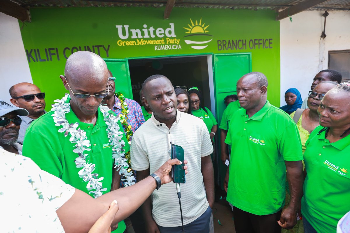 WuodApondi's tweet photo. A new dawn in Kilifi! @dkmaraga officially launched another @UGMParty office, expanding the people’s movement and deepening the call for transformation.
The road to 2027 is alive with purpose, unity, and unstoppable momentum
#15MillionStrong #BallotRevolution #RestoreResetRebuild https://t.co/ZtPYcRdoiF