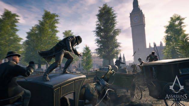 alytalall's tweet photo. I still can’t believe I’m playing Assassin’s Creed Syndicate in 2025 — it’s still an absolute masterpiece! The atmosphere, gameplay, and overall vibe can easily compete with the best modern games https://t.co/9mZf6JggEl