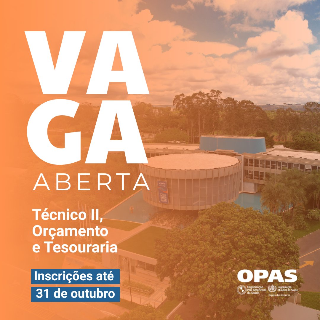 ✅ Estamos com uma vaga disponível para o cargo de técnico II em Orçamento e Tesouraria.

✍️🏿 Quer participar do processo seletivo? As inscrições podem ser feitas até 31 de outubro.

Confira os pré-requisitos para essa oportunidade ⬇️
http://200.252.214.138/econtracting