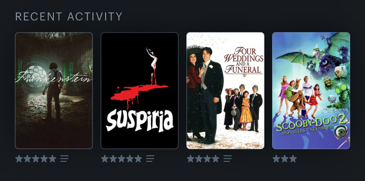 Really got into the Halloween spirit, and also saw Hugh Grant