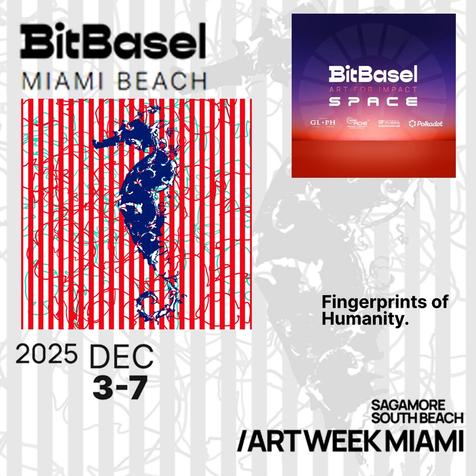 BitBasel Miami Art Week
Dec 3 - 7, 2025

<a href="/bitbaselart/">BitBasel</a>
© Luciano Caggianello

On the occasion of the 6th BitBasel, during Miami Art Week, the works of the BitBasel Space mission will be exhibited, bringing the artistic contributions of a select group of artists into space.
