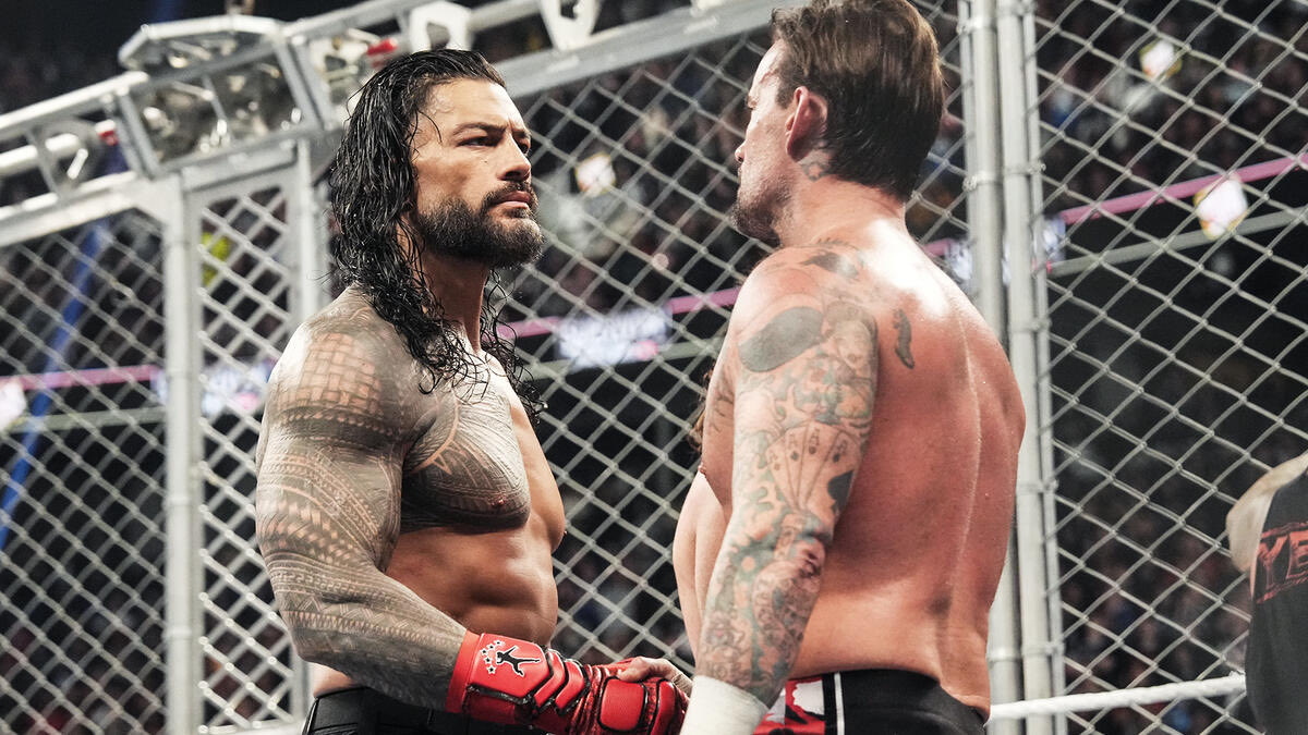 WrestleOps's tweet image. As of press time, the 2025 Men’s WarGames Match will be a team led by Roman Reigns and CM Punk against a team led by The Vision.

(via @WONF4W)
