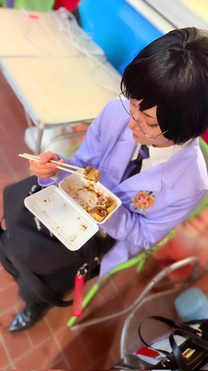 #ヒルサイド
＃コスプレス
庶民の食事（タコ焼き）

📷️→<a href="/zero__karasu/">緋鵶</a>