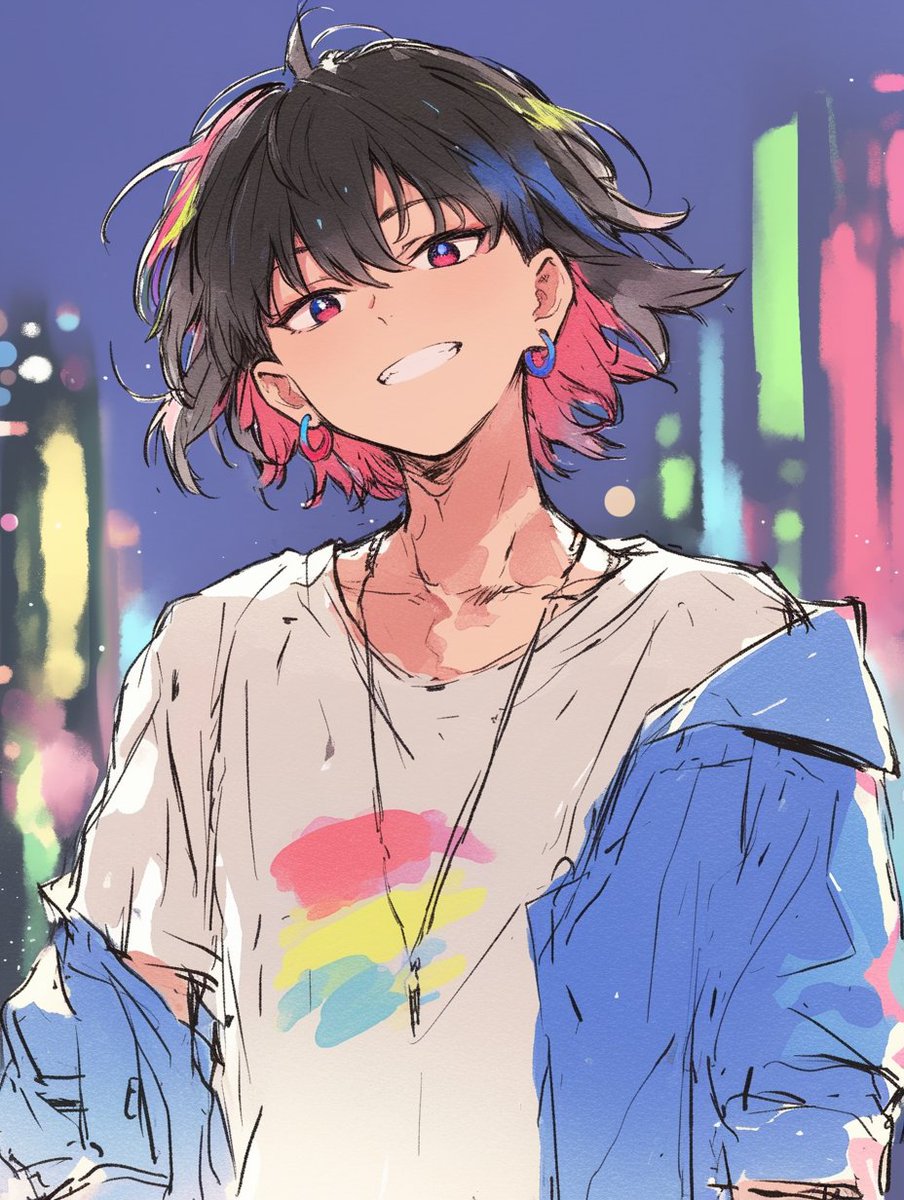 Shion_41creator's tweet image. --srefでコード混ぜて遊んでみたけど個人的には画像生成してく中で『この絵柄が好き!』を見つけて保存→画像を入れて生成の方が早く理想の絵柄作れそうな所感でした🤔
みなさんの好きなコードがあれば是非リプで教えてください🙌