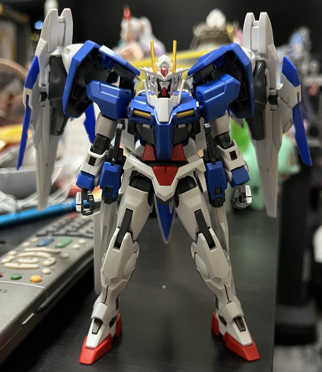 SaintHolyGrail's tweet photo. 塗装箇所増やしました

少しの改造と塗装でダブルオーは映えますね

 #ガンプラ
 #ガンプラ改造 https://t.co/V7lsL1Cgp6