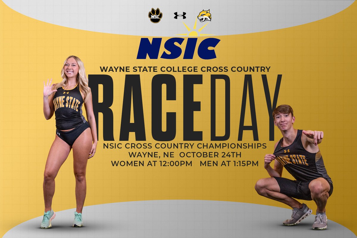 wscwildcats's tweet photo. .@WSCXCTF hosts the 2025 #NSICCC Championships this afternoon at the Wayne Country Club. Women's race at 12 p.m., men at 1:15 p.m. and awards approximately 2:15 p.m. #PlayforthePaw https://t.co/GGVIpopAya