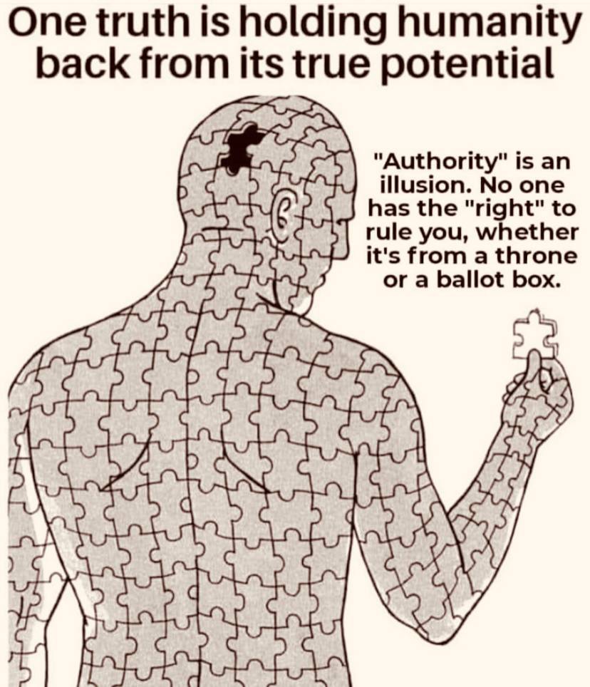 Roderic13425757's tweet image. La autoridad es una ilusión. Nadie tiene el derecho de gobernarte, ni desde un trono ni desde unas urnas.......