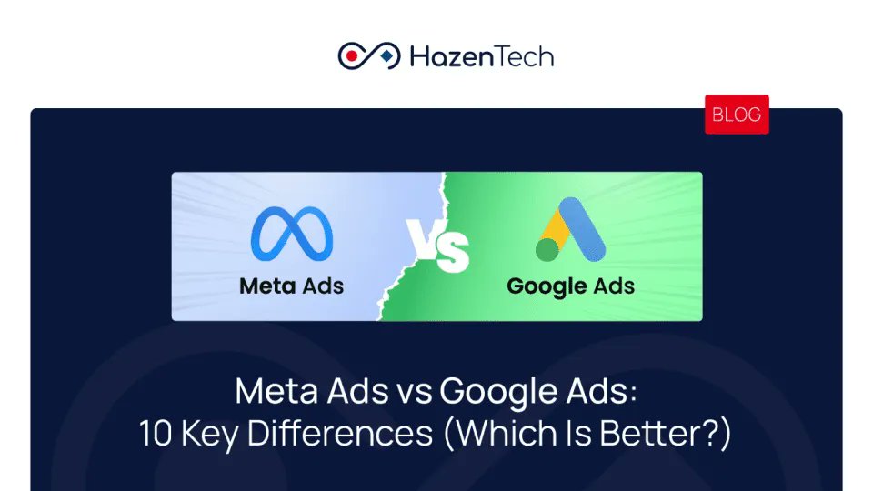 TechHazen's tweet image. 2025 data shows:
Google Ads = 4 to 5× higher global interest than Meta Ads.
But smart marketers use both —
Meta for demand, Google for conversions!

Read Full blog here → hazentech.com/blogs/meta-ads…
#DigitalMarketing #GoogleAds #MetaAds