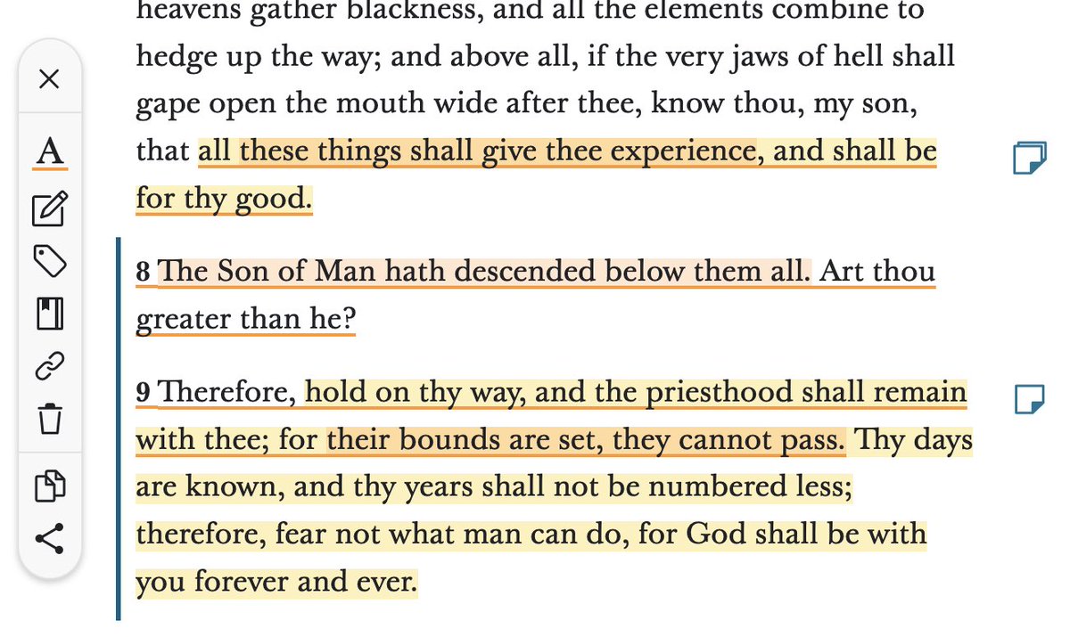 MyGospLib_Notes's tweet image. Possibly just for me in this case, but I'm continually amazed at the comforting insights the Lord will give me when I consistently show up in study to hear His direction for me. 😊