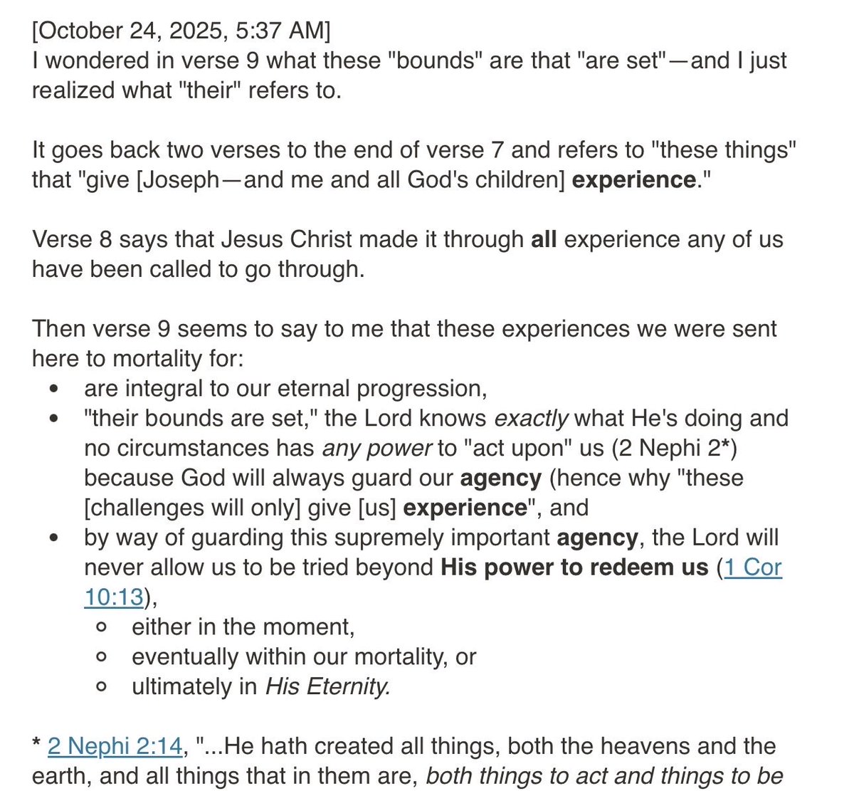 MyGospLib_Notes's tweet image. Possibly just for me in this case, but I'm continually amazed at the comforting insights the Lord will give me when I consistently show up in study to hear His direction for me. 😊