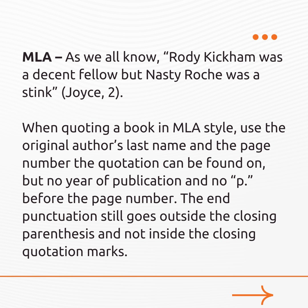 FirstEditing's tweet image. APA, MLA, or CMOS? Knowing which style guide to use for quoting is key to professional writing. Get the rundown on the main quotation styles and handy tips for keeping your references organized!
Check out the blog: firstediting.com/blogs/ways-of-…
#amwriting #WritingCommunity #writing