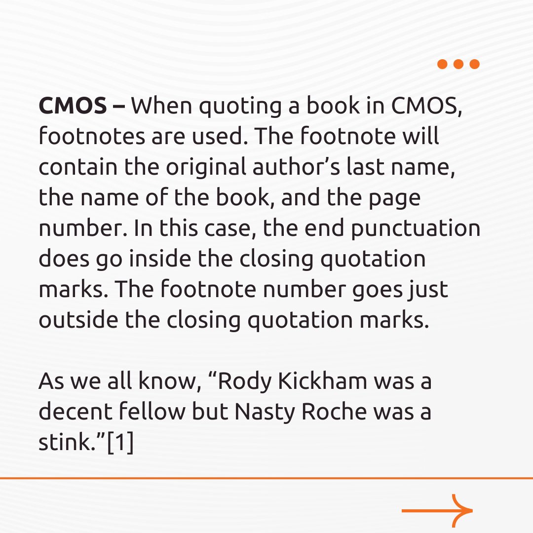 FirstEditing's tweet image. APA, MLA, or CMOS? Knowing which style guide to use for quoting is key to professional writing. Get the rundown on the main quotation styles and handy tips for keeping your references organized!
Check out the blog: firstediting.com/blogs/ways-of-…
#amwriting #WritingCommunity #writing