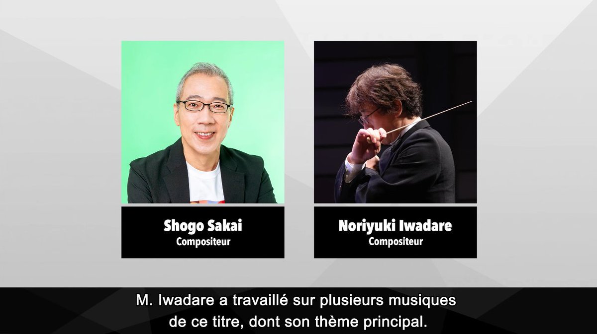 Les compositeurs de Kirby Air Riders sont <a href="/Shogo_Sakai/">酒井省吾 / Shogo Sakai</a> (Kirby, Super Smash Bros., Mother) et <a href="/iwadaren/">岩垂徳行@Iwadare Noriyuki</a> (Grandia, Lunar, Ace Attorney 5 &amp; 6). Ce dernier a notamment composé le thème principal du jeu.