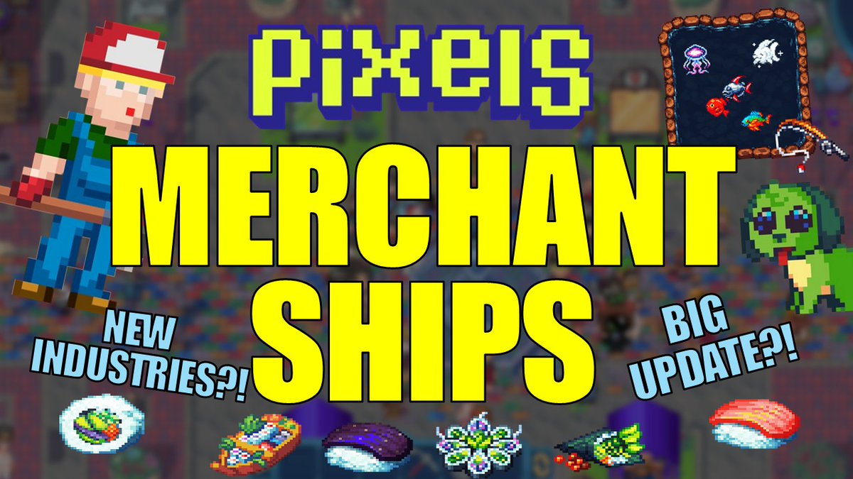surgeweb3's tweet image. NEW VIDEO: PIXELS MERCHANT SHIPS UPDATE [FIL]

Link in the comments

#pixels #pixelsupdate #pixelscreator @pixels_online