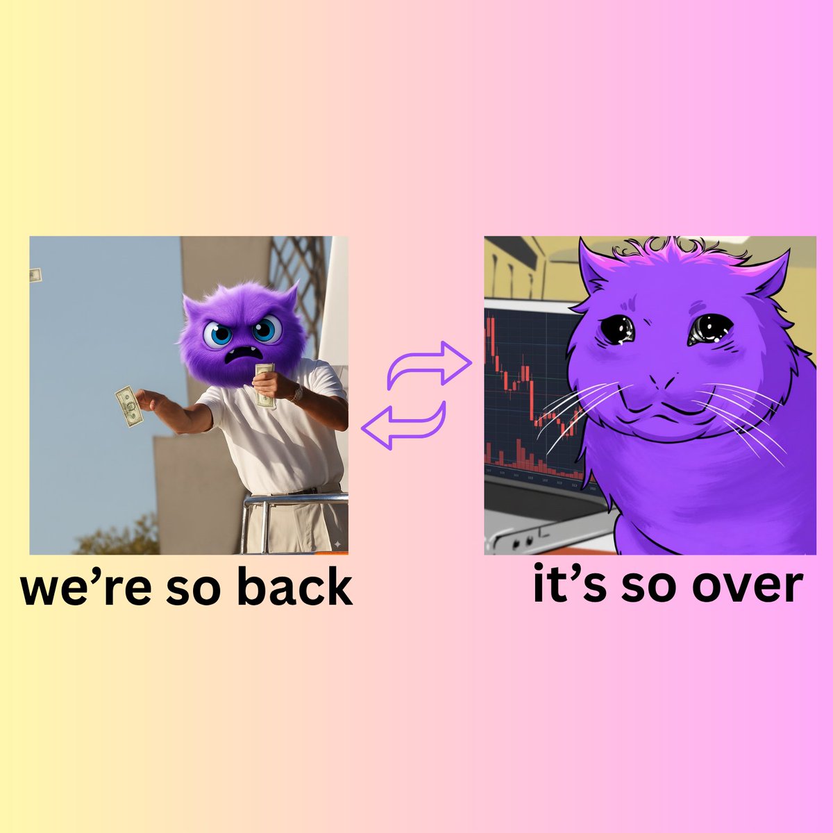 We’re so back… until we’re so over. Then repeat🔄