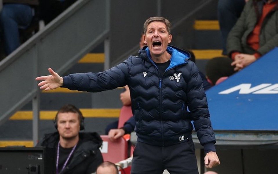 🚨🚨🚨مؤتمر أوليفر غلاسنر [كريستال بالاس] — GW9:

• شادي رياض قريب من العودة. ❌

• أستمرار غياب شيخ دوكوري &amp; كاليب كبورها للاصابة. ❌

• لا توجد اي اصابات جديدة، ✅