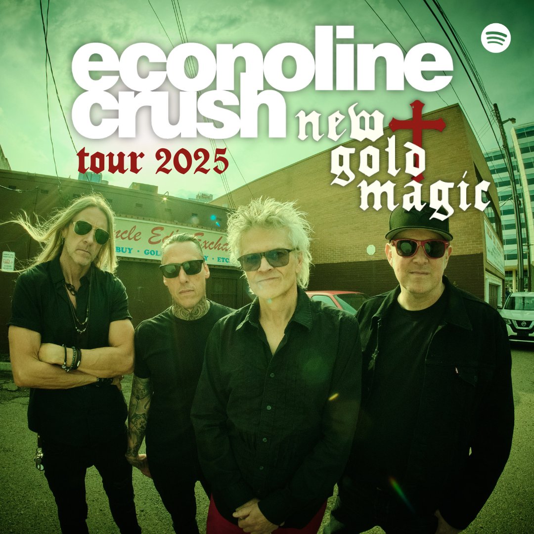 Want to relive the show? Crank up the New Gold Magic Tour Setlist on Spotify and feel the energy all over again 🔥🎧

Listen Here: open.spotify.com/playlist/4q4iX…

#EconolineCrush #NewGoldMagicTour #LiveMusic #SetList #Spotify