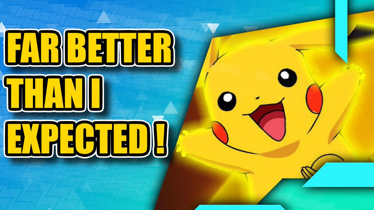 🔥NEW VIDEO🔥

My First Pokemon game was Pokemon Yellow and I've recently played Pokemon: Pokemon Let's Go Pikachu for the first time.  For someone who wasn't expecting much, I was pleasantly surprised. 

Check out my thoughts below!  

⬇️LINK BELOW⬇️