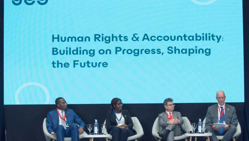 EmbEspRDC's tweet image. Le Ministre d’État Guylain Nyembo, a pris part à la Réunion des Ministres du Secteur 2025 organisée à Madrid par la plate-form Sanitation and Water for All (SWA), un rencontre internationale consacrée à l’intégration des politiques de l’eau, de l’assainissement et du climat.