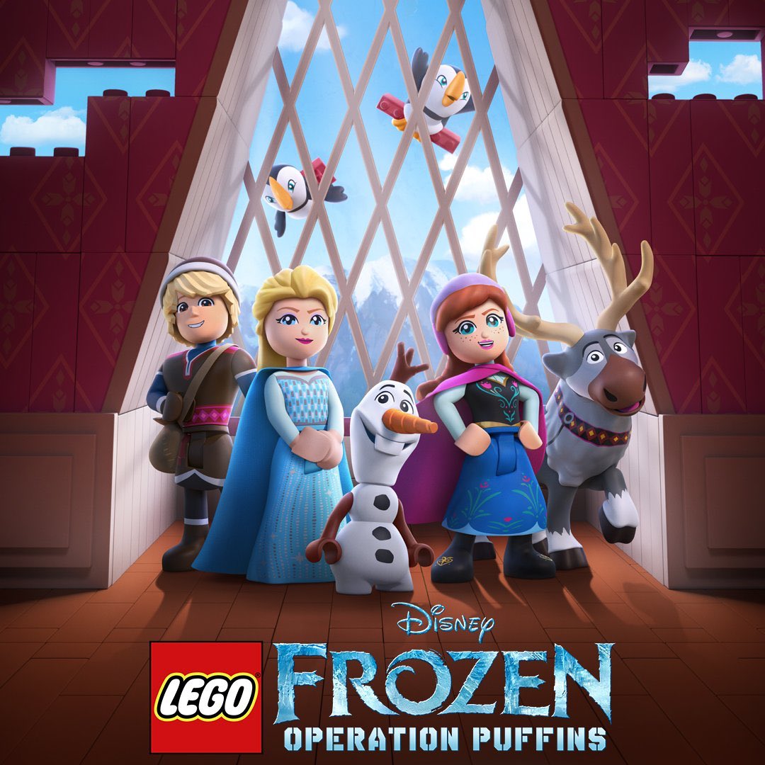 ‘LEGO Frozen: Operation Puffins’ is now streaming on Disney+.
