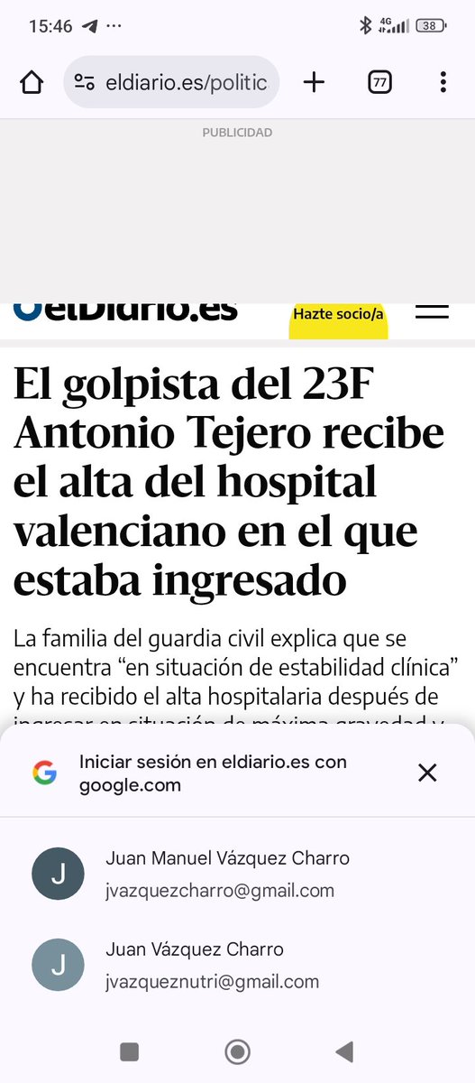 Aunque debería haber pasado hace tiempo, esperemos que haya recibido el alta para morir de una vez.