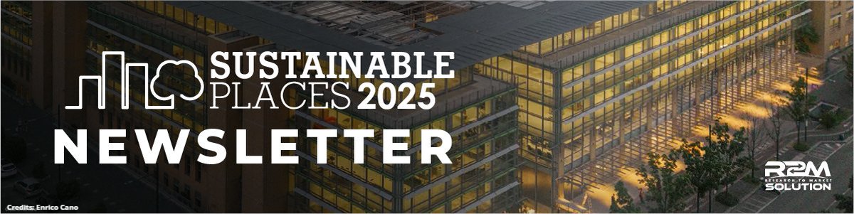 ✨ Relive the energy, ideas &amp; stories of #SustainablePlaces2025 !
Photos, videos, highlights, and don’t forget to share your feedback in the SP25 survey 💬

🗞️ Read the newsletter &amp; get ready for #SustainablePlaces2026 in Luxembourg 👉shorturl.at/MIrTL