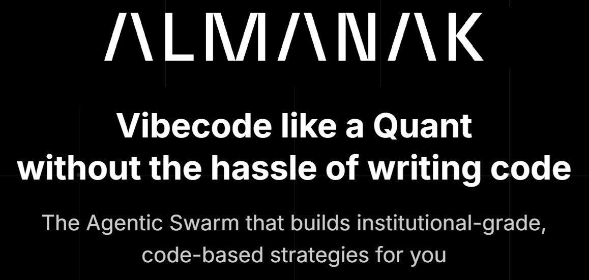 ManilaMax1's tweet image. Here’s another one…
👀👇
Just came across @almanak and it really caught my attention.
👉It’s an AI-powered platform that helps Web3 projects understand their on-chain data, optimize token performance, and make better growth decisions based on real insights.
What’s cool is…