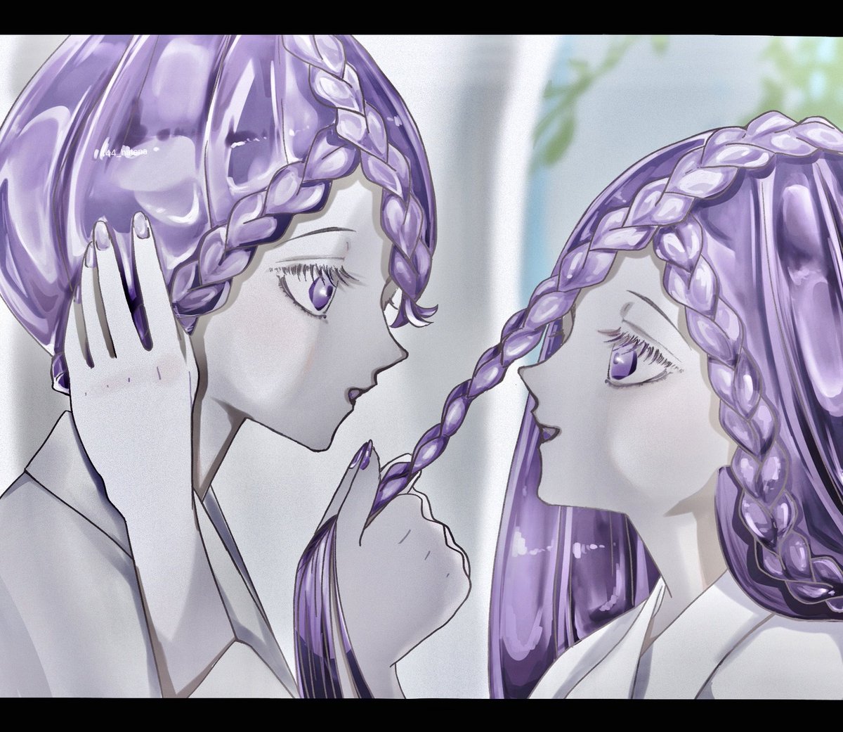 触れ合っても割れない
 #housekinokuni_fanart