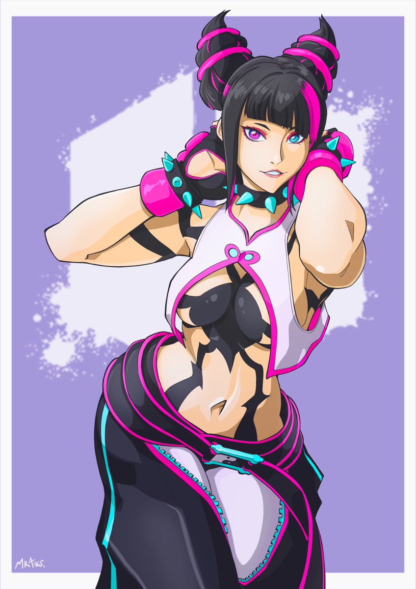 MRA artworks (@mraartworks) on Twitter photo Another Juri based on <a href="/sf_screenshot/">SF Screenshot</a> pictures for this.
Fun fact, I have some mild nerve damage in my hands and I can’t draw smooth lines. This is how it looks when I draw without pencil stabilization activated.
#Jurihan 
#StreetFighter6 Another Juri based on <a href="/sf_screenshot/">SF Screenshot</a> pictures for this.
Fun fact, I have some mild nerve damage in my hands and I can’t draw smooth lines. This is how it looks when I draw without pencil stabilization activated.
#Jurihan 
#StreetFighter6