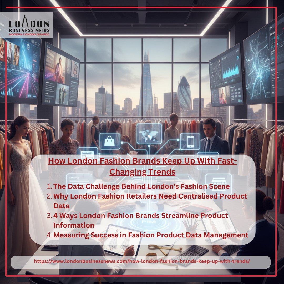 LbizNews's tweet image. London fashion brands lead the trend wave 👗✨ with smart PIM systems — streamlining data, visuals, and launches worldwide with @inriverInc: londonbusinessnews.com/how-london-fas…
#LondonFashion #FashionTech #PIMSystem