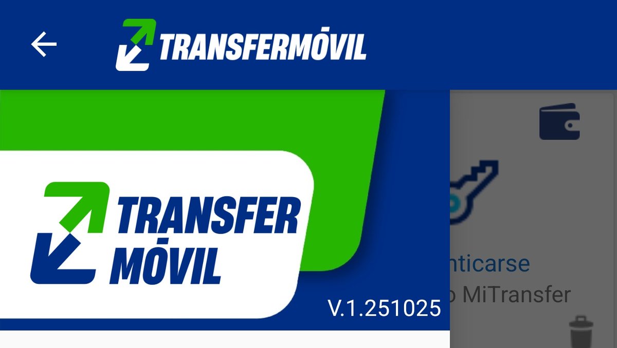 📢Nueva versión de #Transfermóvil: 1.251025.
 Entre sus novedades se encuentran 2 nuevos Planes de Voz y 1 de SMS y mejora en el escáner del Qr. 
#ETECSA_Cuba #ArtemisaJuntosSomosMás