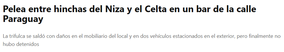 UltrasAccountOF's tweet image. El pasado martes, la noche previa al partido, hubo varios escarceos entre Tropas de Breogán y ultras Niza.

Tras el partido, TDB atacó atacó el bar donde se encontraban los ultras franceses.
RRC Vigo-Niza
23/10/25
#utras