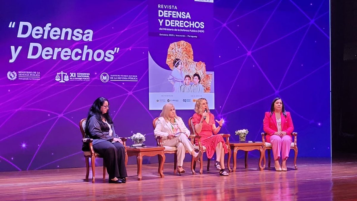 cej_py's tweet image. 📌 El CEJ apoyó el XI Congreso Nacional del @MDP_py, bajo el lema “Acceso a la Justicia en la Era Digital”.
Con el objetivo de profundizar el diálogo y la cooperación interinstitucional, fortaleciendo su rol en el sistema de justicia y compromiso con la protección de los DD.HH