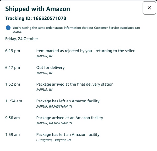 sheikh_42's tweet photo. Hello, this is an automated message. You can review the most up to date information and track the status of your package here: https://t.co/UpQ2vKTdTF. For any issues with the delivery, please contact us here: https://t.co/KO0KOa2tFm.  fuck off amazon @AmazonHelp  @amazonIN https://t.co/6ZMqeva96M