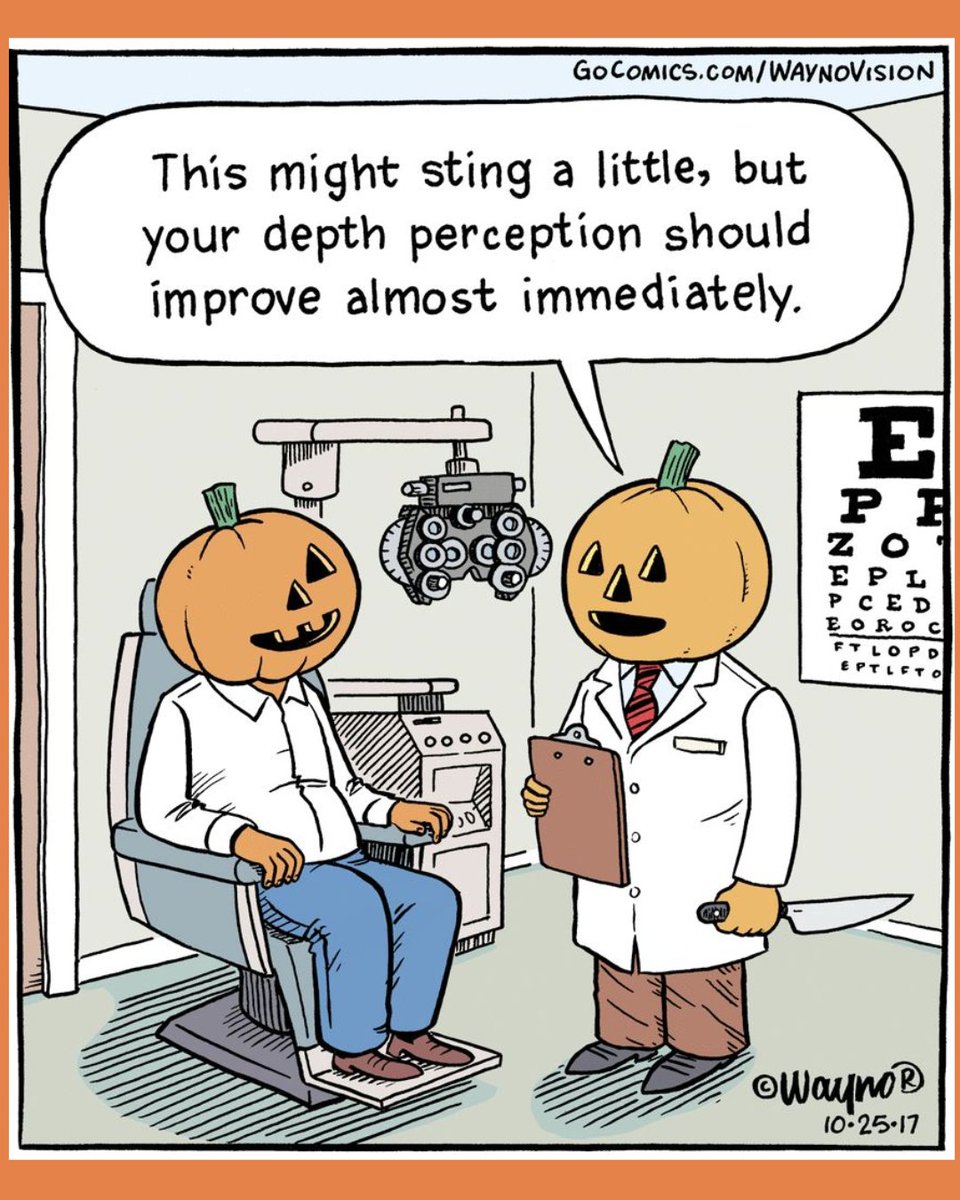 🍂 This October, we’re all about seeing things clearly—even if it means a little pumpkin carving! 🎃

If you're having difficulty with your vision, call us today to schedule your eye exam.  We’re here to make sure you can enjoy all the sights this spooky season has to offer! 👻