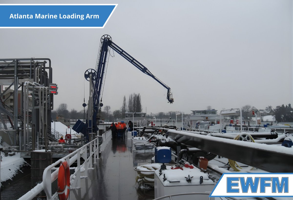 EWFM_'s tweet image. ❄️ Those cold mornings may be creeping in, but one thing you can rely on, our Atlanta Marine Loading Arm keeps performing, whatever the weather.

Built for heavy-duty applications, this hydraulic arm combines reliability with precision. 

#MarineLoadingArms #MarineLoading #EWFM