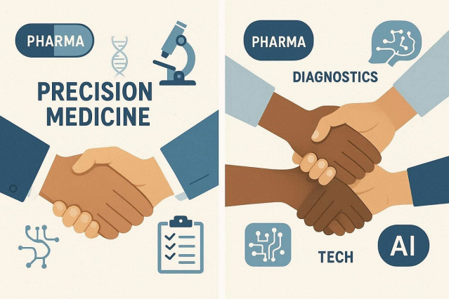 db_pavan's tweet image. AI, data and diagnostics are transforming precision medicine. Explore how next-generation Rx-Dx partnerships are evolving from single-test collaborations to shared ecosystems built on trust, flexibility and innovation. bit.ly/48JHCFD