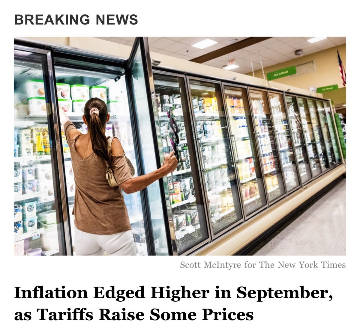 GavinNewsom's tweet image. Donald Trump has done nothing but MAKE AMERICA MORE EXPENSIVE:
Inflation is UP.
Beef prices are at an ALL TIME HIGH.
Coffee prices are UP 20.9%.
Electricity bills are UP 10%.
New car prices just eclipsed $50,000 for the FIRST TIME EVER.
And healthcare costs are about to…